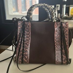 New Coach bag with snake print